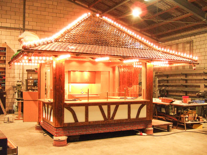 Verkaufscontainer Champignos